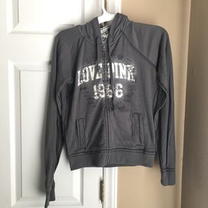 Love Pink Hoodie Small